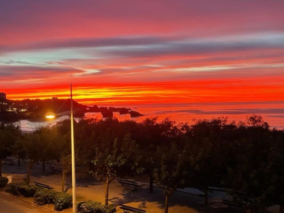 Appartement Le Sahel - Vue Imprenable Sur L'Ocean Μπιαρίτζ Εξωτερικό φωτογραφία