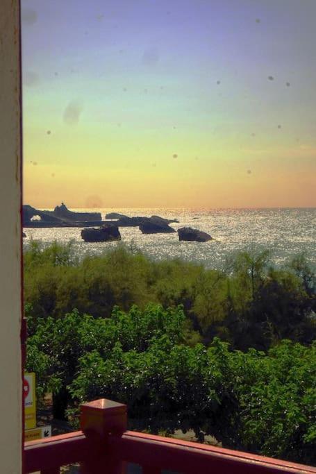 Appartement Le Sahel - Vue Imprenable Sur L'Ocean Μπιαρίτζ Εξωτερικό φωτογραφία